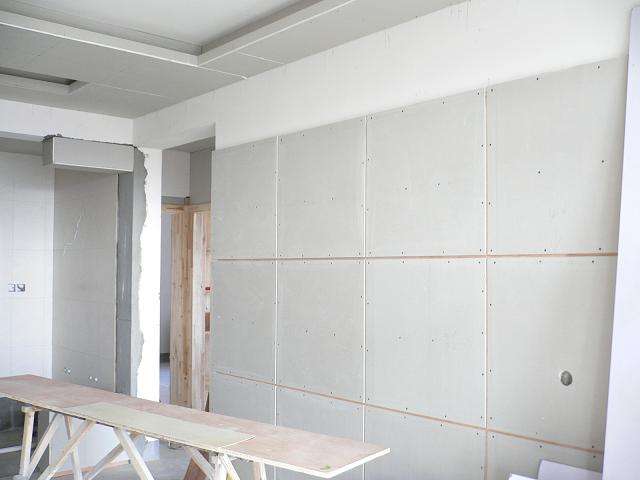 石膏板隔墙安装