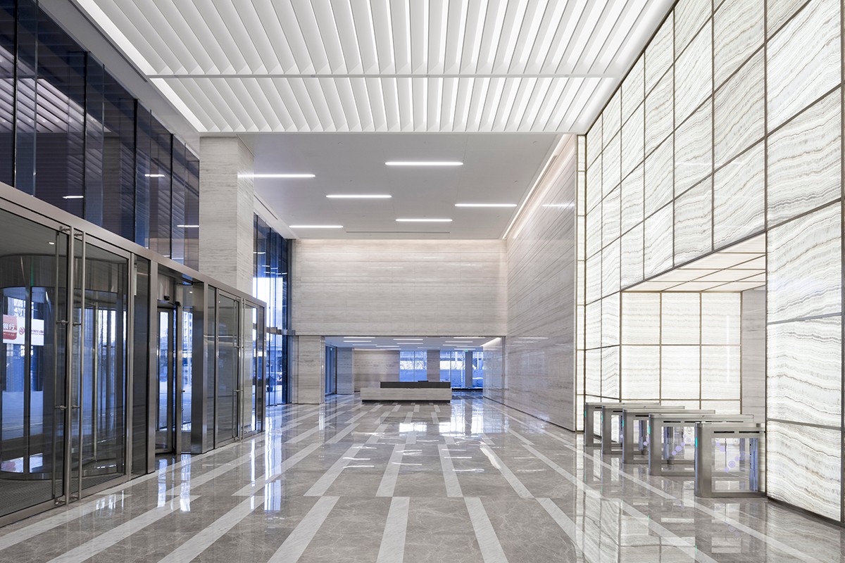 银行大厅设计效果图