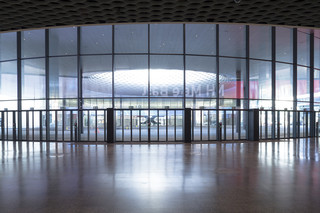 现代化展览馆出入口设计效果图