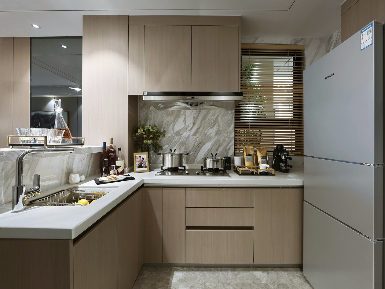 现代厨房（轻奢厨房）-室内设计-拓者设计吧
