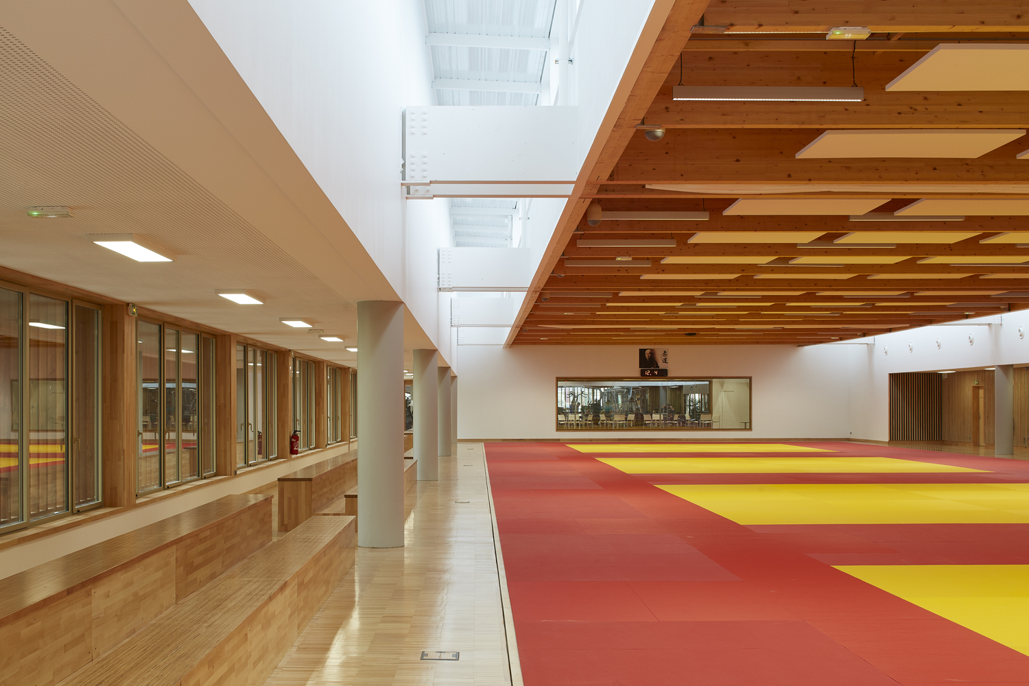 大型武术场馆装修效果图