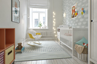 北欧风二居室公寓儿童房装修效果图