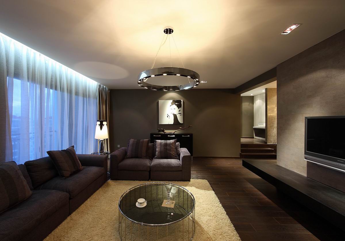 现代简约风格,三居室装修,15-20万装修,140平米以上装修,沙发