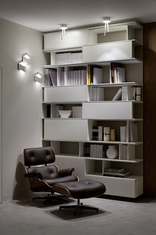 时尚现代公寓书架装修效果图