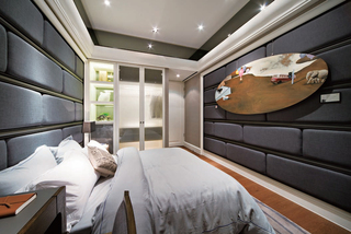 大户型现代样板房卧室装修效果图