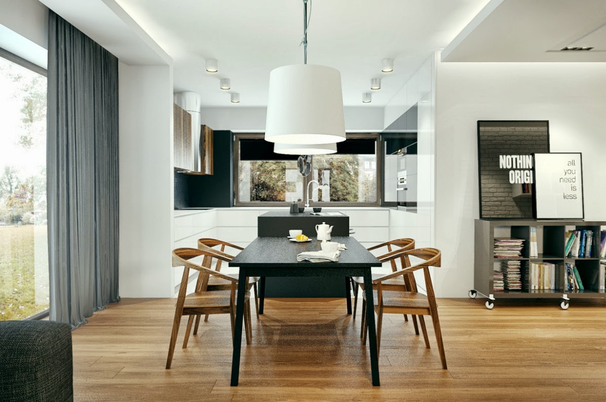 公寓装修,10-15万装修,90平米装修,现代简约风格,黑白
