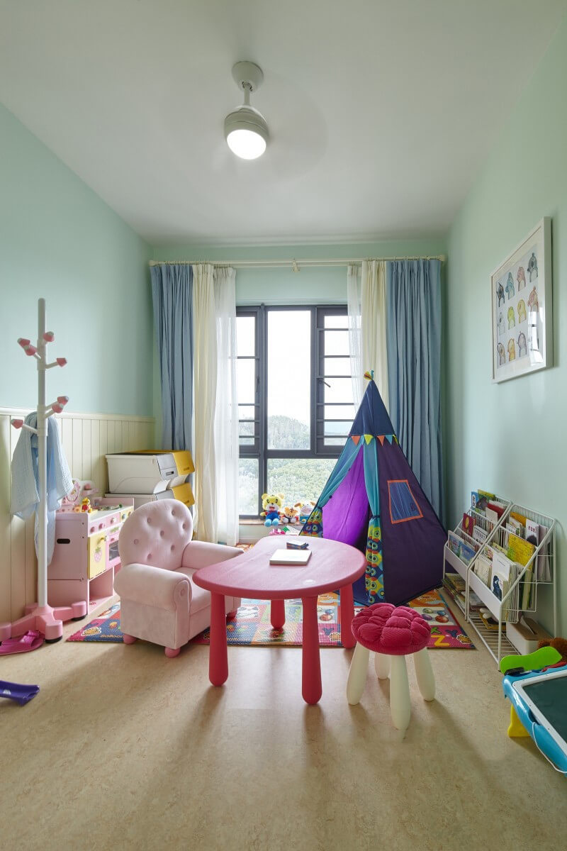 简约美式四居室儿童房装修效果图