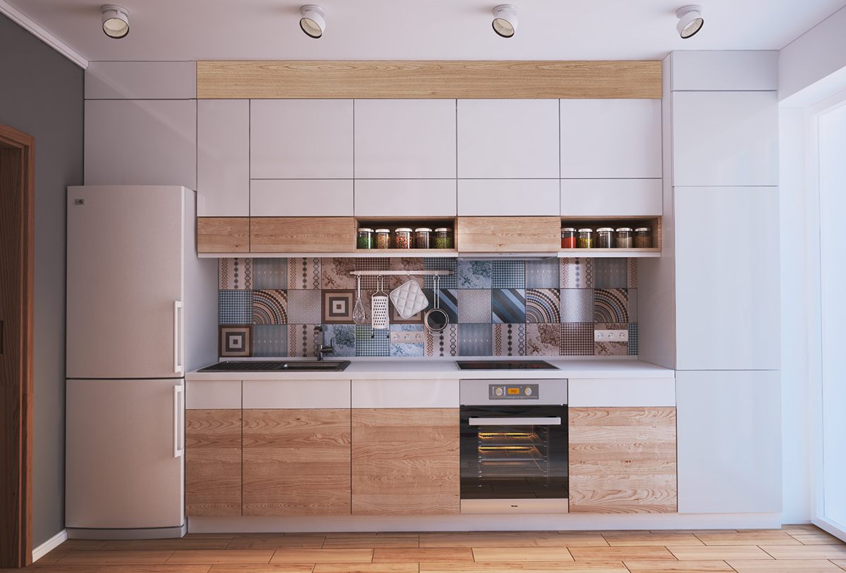 40平米小户型公寓厨房装修效果图