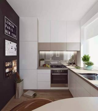 33平小户型公寓厨房装修效果图