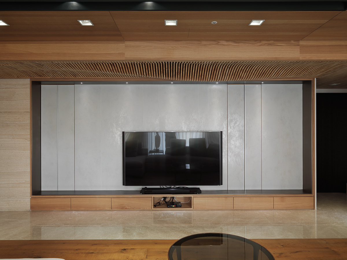 150平米现代风格电视背景墙装修效果图