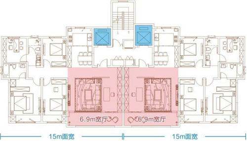 两梯两户电梯口设计图片