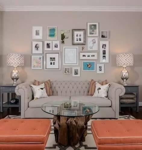 24款客厅沙发背景墙效果图，款款都是经典！