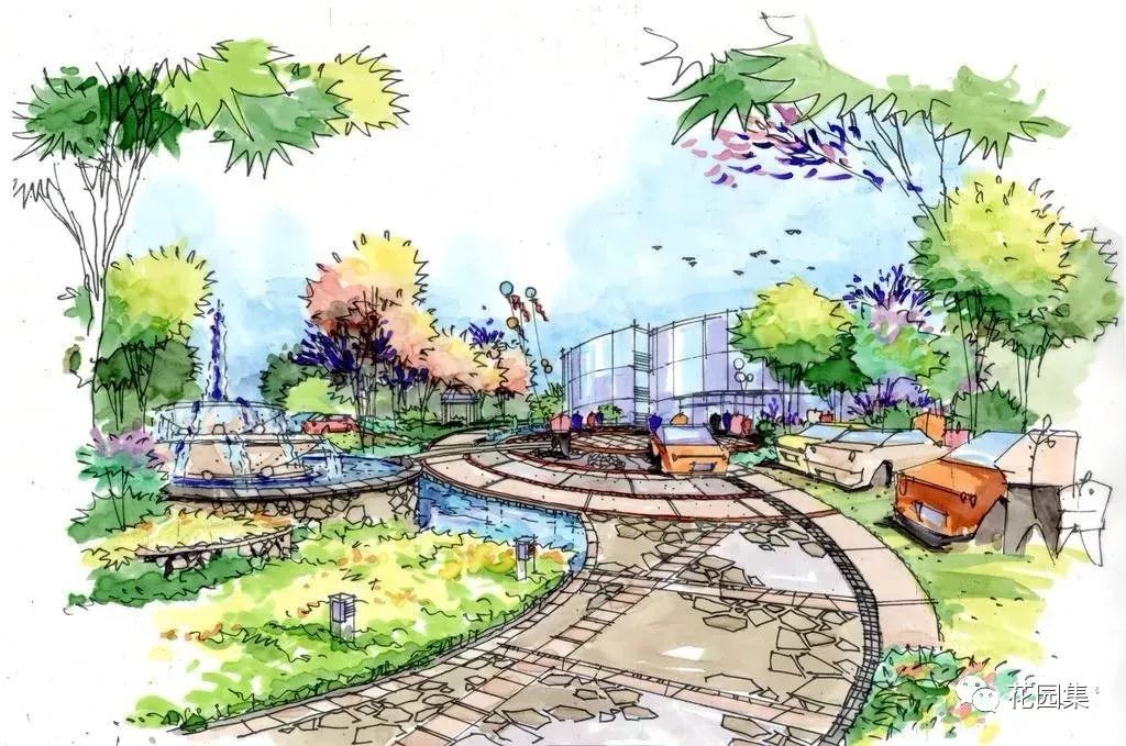庭院景观设计师与绘图员之间的差距是什么是手绘