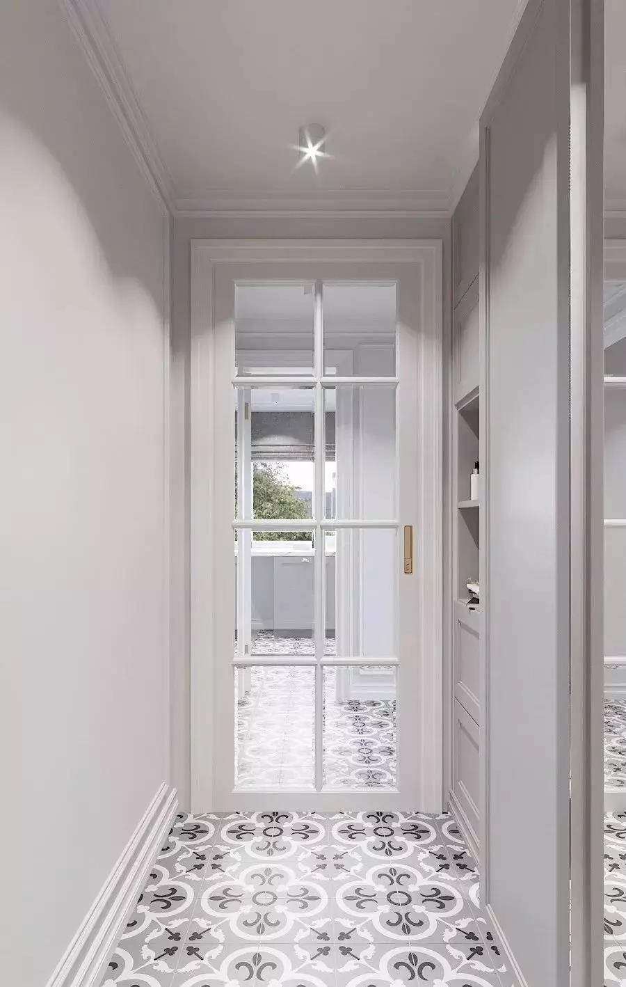 透明度玻璃门,让空间视觉更开阔自然,让光源充分的与各个空间交流