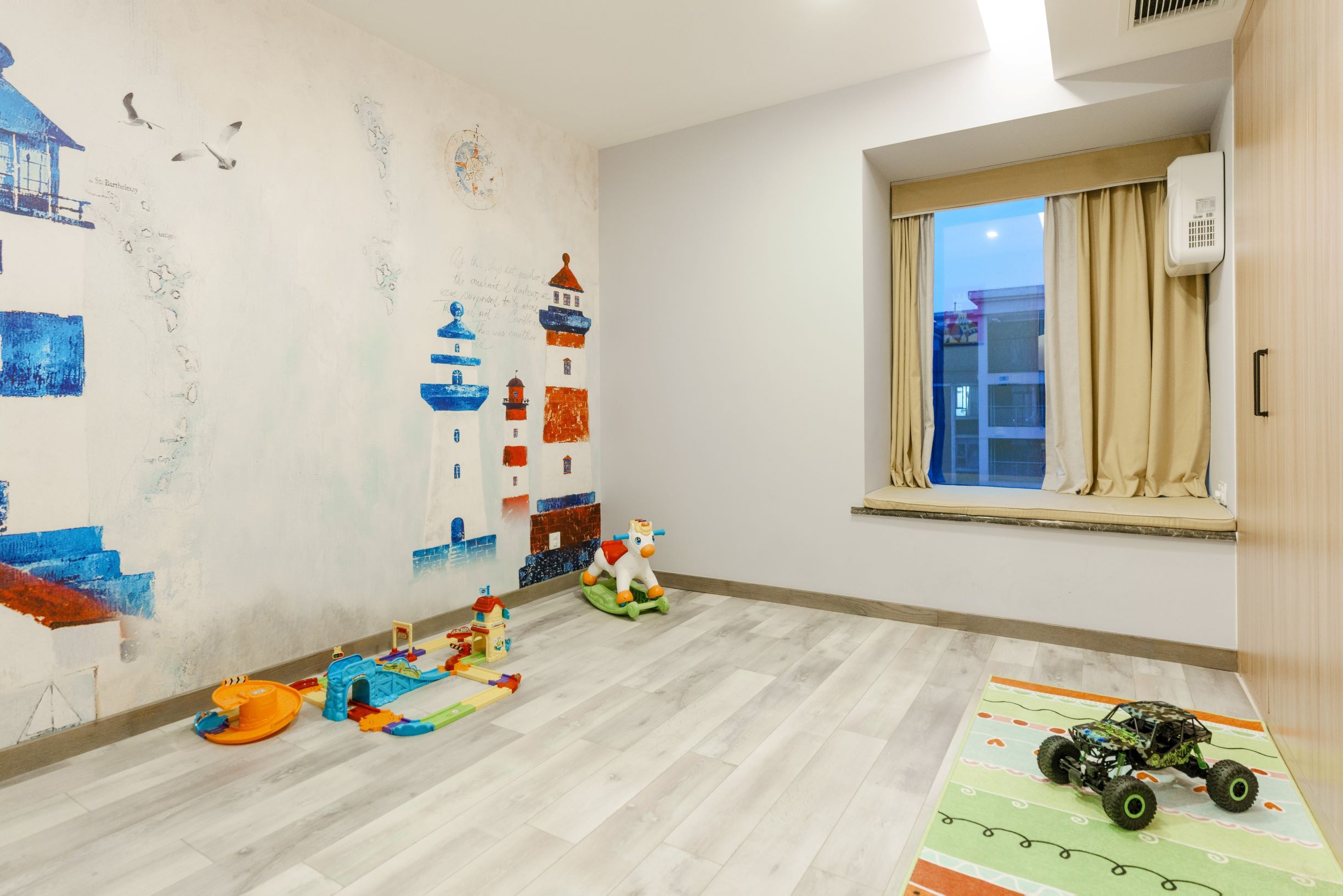 简约北欧三居儿童房装修效果图