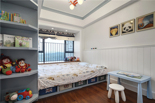 美式风格三居室儿童房装修效果图
