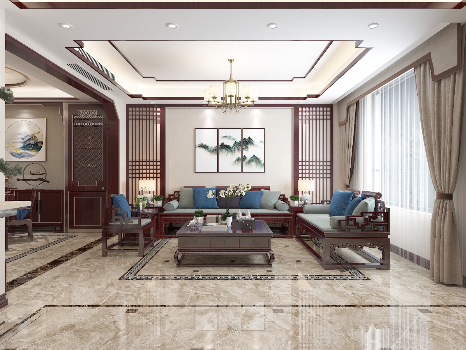 最美新中式,时尚舒适温馨