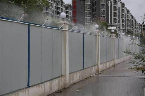 工地围墙喷淋间隔几米