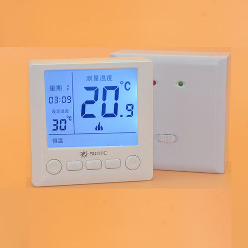 地暖温控器上面的图案图片