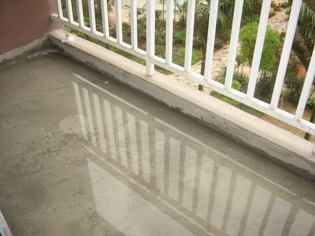 阳台下水没做好坡度怎么补救