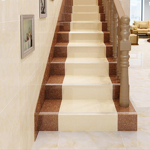 楼梯踏步怎么贴瓷砖