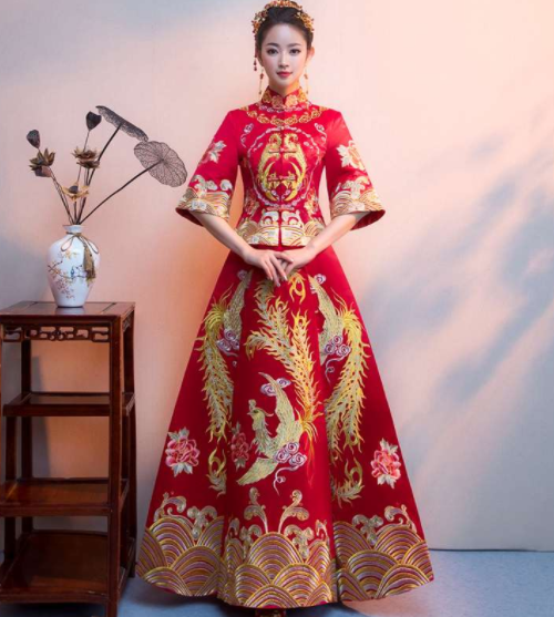 結婚一天只穿秀禾服可以嗎穿秀禾服我們需要注意哪些