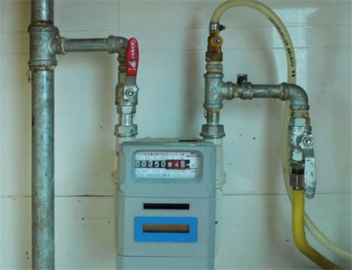 天然气表前阀怎么打开