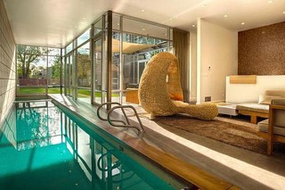 奢华现代风别墅 室内泳池设计