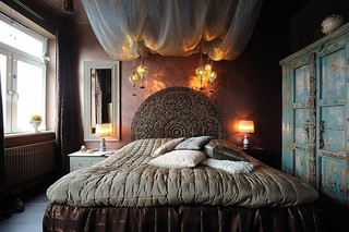 古典美式卧室家装效果图
