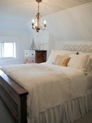 优雅复古北欧风卧室效果图