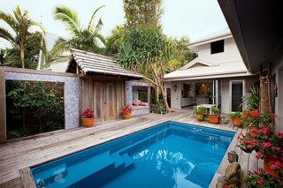 东南亚风情 度假别墅带泳池设计