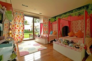 东南亚风格双胞胎儿童房设计