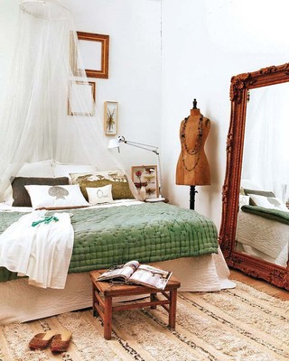 北欧艺术风卧室软装设计