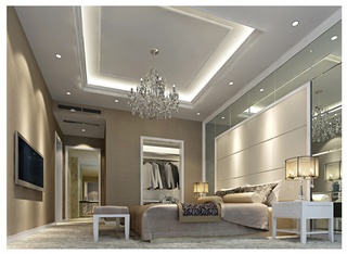 高端华丽现代欧式 卧室整体设计