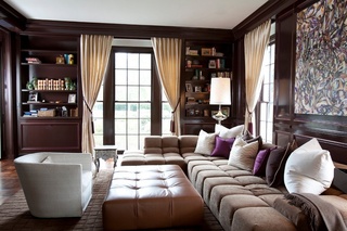 豪华古典美式客厅沙发效果图
