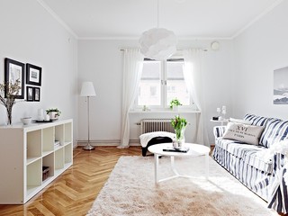 简洁北欧小户型客厅装潢设计