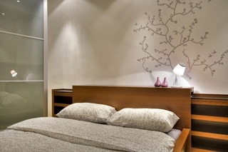 温馨宜家风卧室 床头背景墙设计