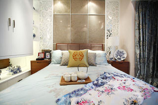 新中式风格卧室装修欣赏图
