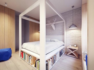 现代日式风创意设计卧室借鉴
