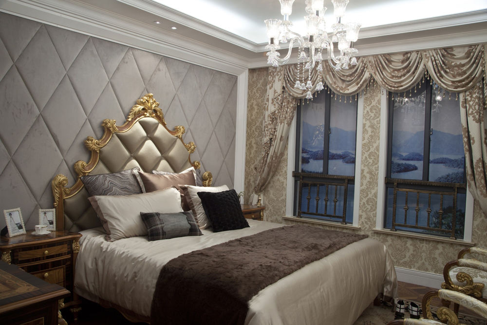 古典欧式奢华卧室软装欣赏