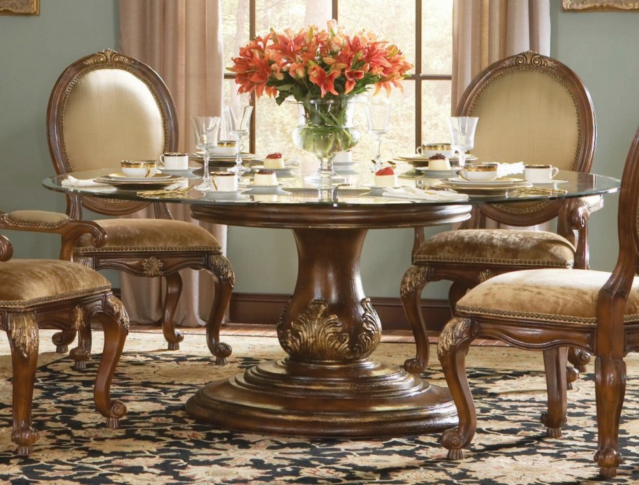 精致美式风格 餐厅桌椅装饰图