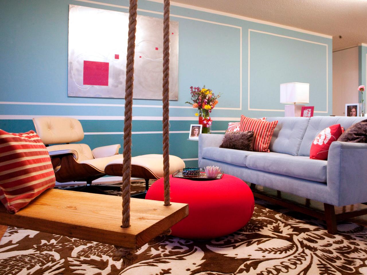 客厅,背景墙,其它,混搭,欧式,红色,蓝色