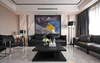 时尚现代客厅软装装饰设计