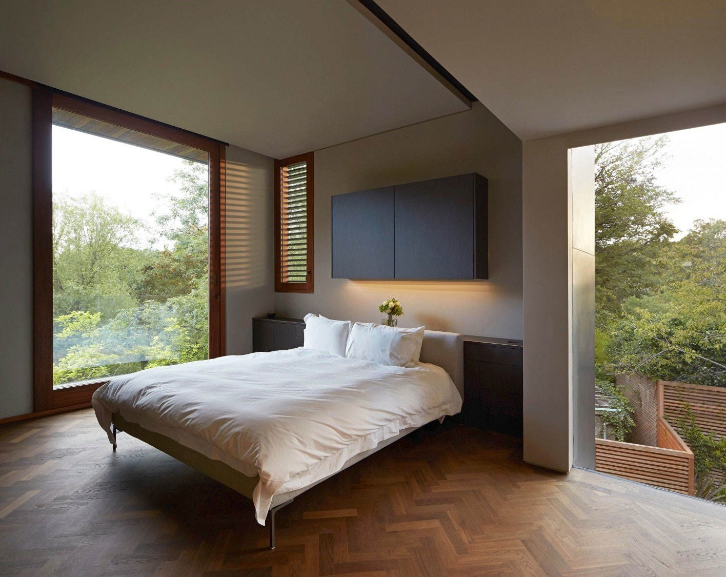 休闲自然美式小卧室效果图