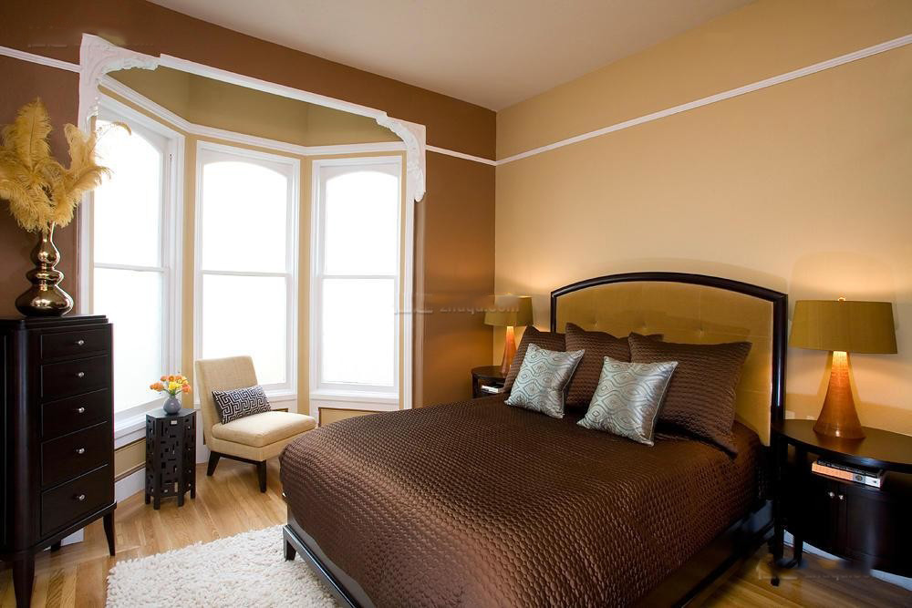 复古质感美式 卧室装饰欣赏