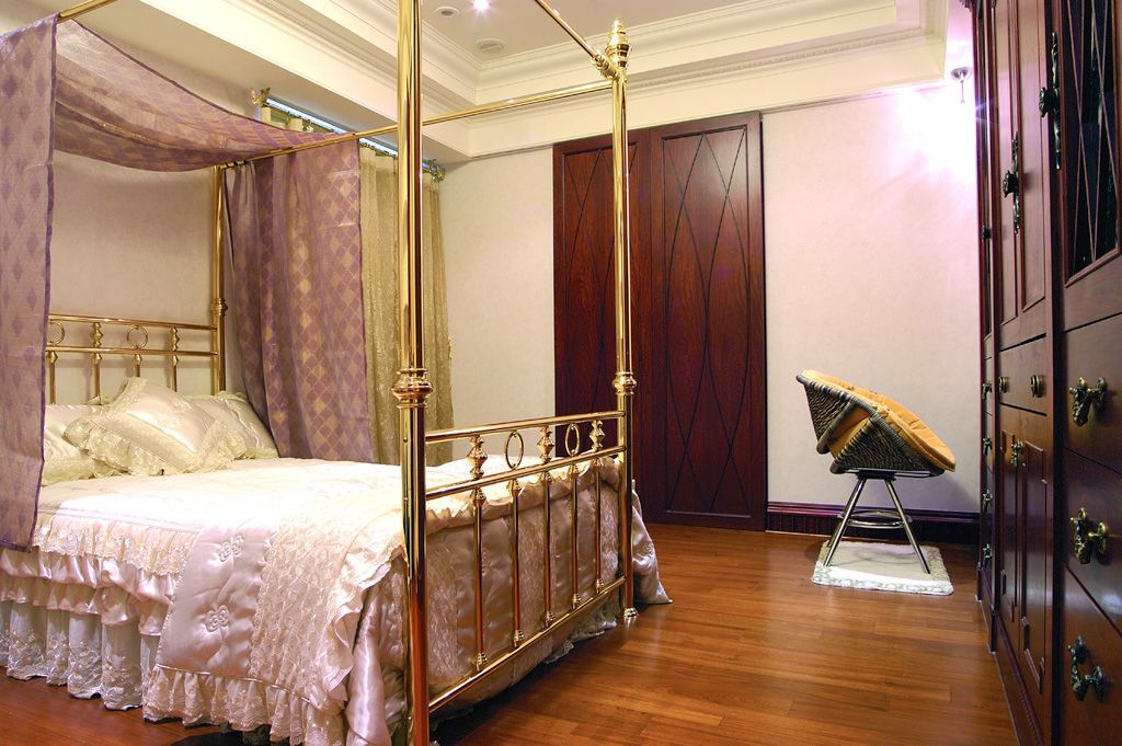 浪漫美式家装卧室效果图