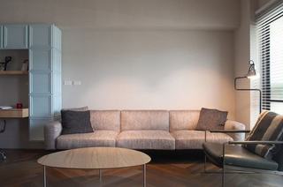 简美式客厅布艺沙发效果图