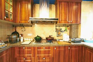 美式风格家居厨房橱柜设计