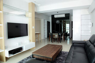 48平现代宜家日式小公寓设计图