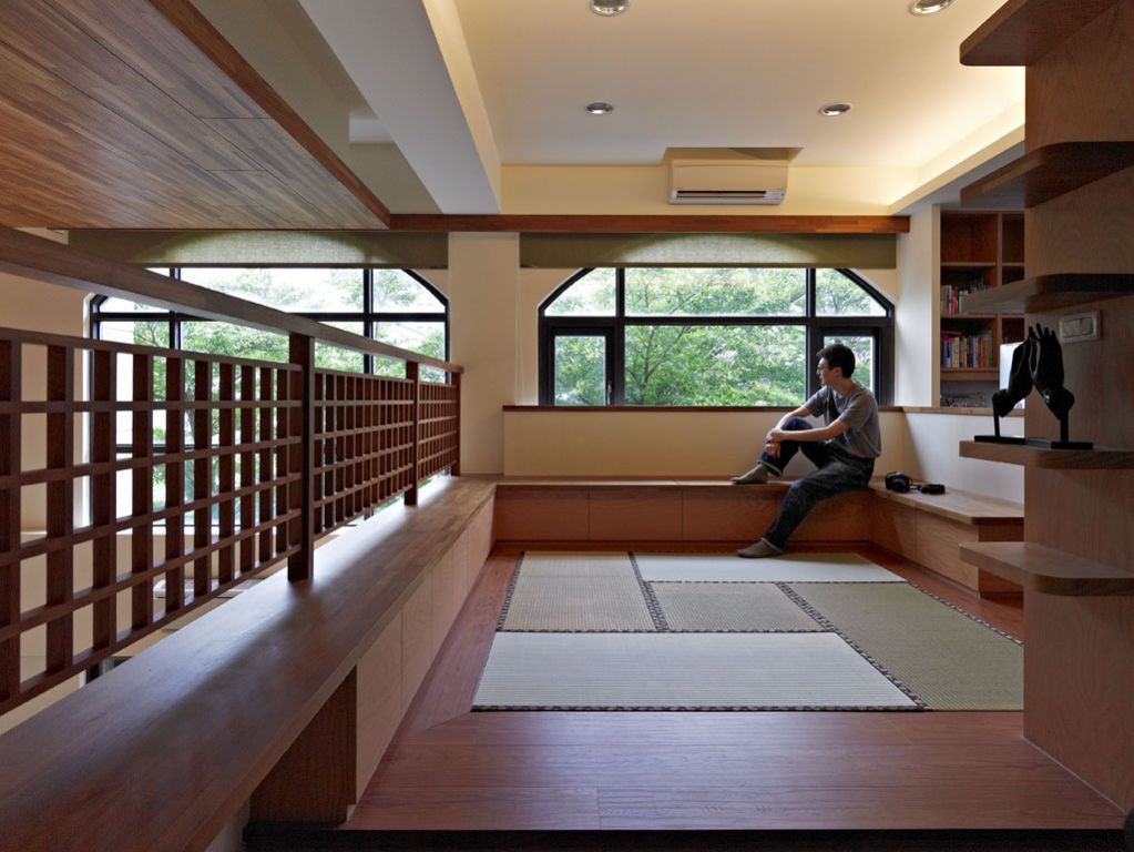 日式和风榻榻米休闲室欣赏